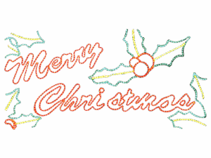 Merry Christmas 8 Foot