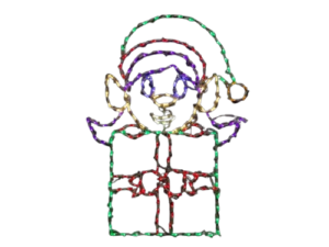 Peekaboo Elf Wire Frame