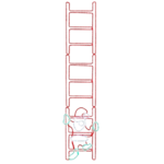 Santa Climbing Ladder Animated - Image 2