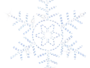 Boreal 23.6" LED Snowflake White